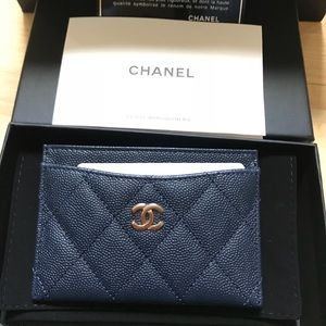 Brand new authentic Chanel o cardholder